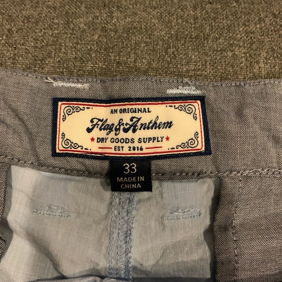 Flag & Anthem light blue shorts - Picture 3 of 7